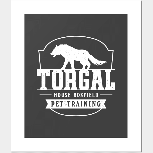 Torgal Pet Training Emblem Wall Art by Lagelantee